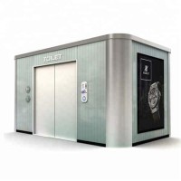 Portable Mobile Container Toilet for Bathroom and Restroom Include Shower and Toilet